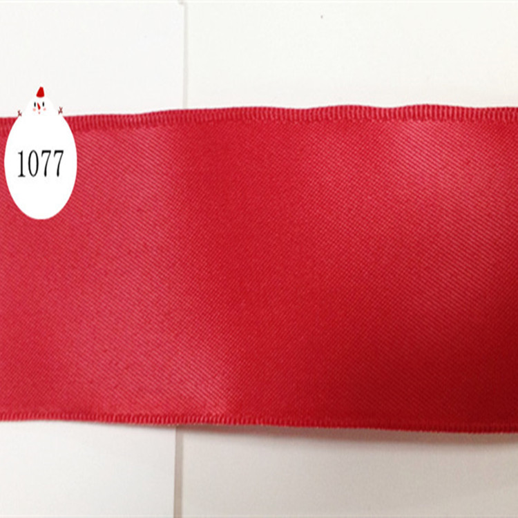 38MM跨境手工DIY铁丝边圣诞礼品带 礼品礼盒糖果篮圣诞树包装丝带