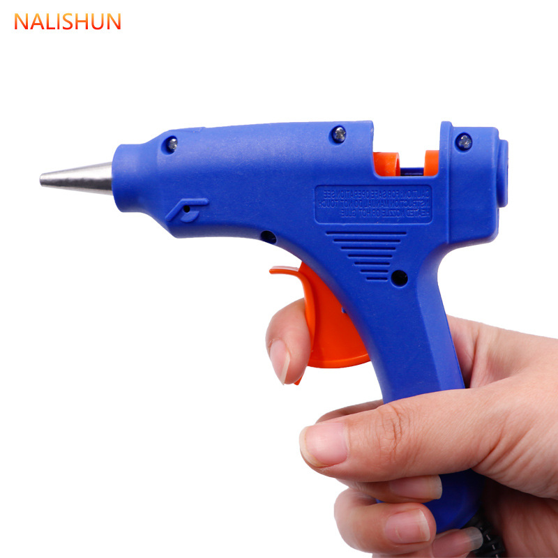 Pistola de pegamento de fusión en caliente Pegamento de fusión en caliente hecho a mano Adhesivo de fusión en caliente para el hogar adhesivo fuerte palo de fusión en caliente 7-11mm agarre de pegamento caliente pistola de capacidad térmica