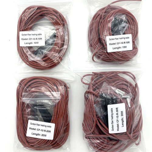 Multi-specification Carbon Fiber 12K Warm Floor Cable Heating Wire Electric Heating Cable New Infrared Heating Cable