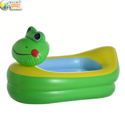 Travel with Children Cartoon Bathtub Foldable Inflatable Bathtub Cartoon Animal Foldable Baby Bathtub