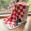 Digital printing double-deck Sherpa Blanket Office Noon break Sofa blanket Cartoon printing Blanket Leisure blanket