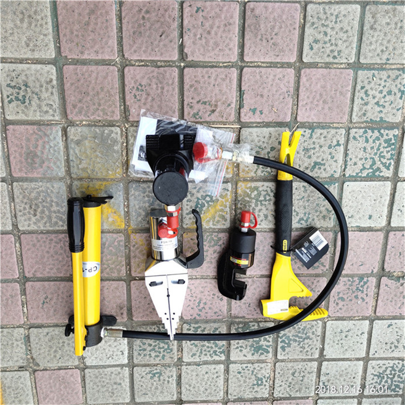 消防救援工具组现货 液压破拆工具五件套 撑顶器破门器