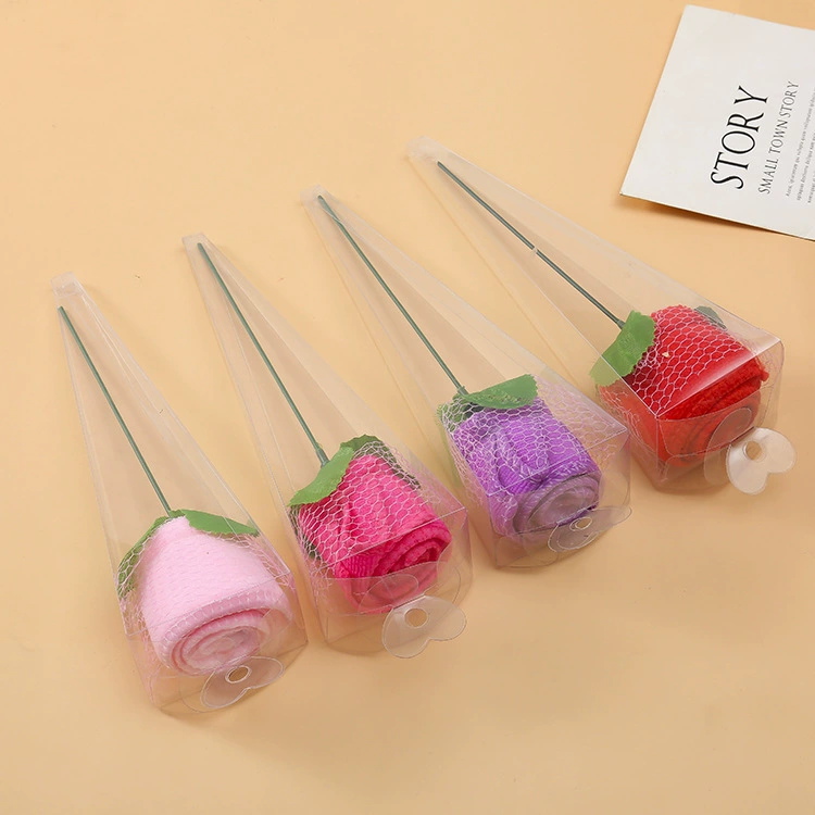 Торт полотенце Роза ПВХ День Святого Валентина Свадьба Ремесло подарок свадьба творческий полотенце реклама продвижение 1