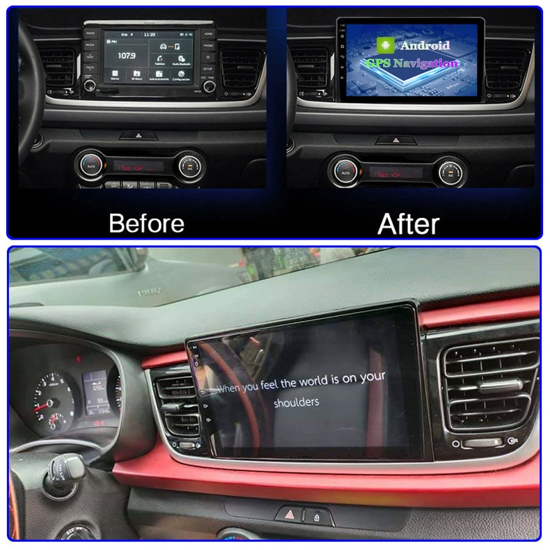 Подходит для Kia Ruiou 16-18 — автомобильная навигация с Google сервисами, Bluetooth, для зарубежных версий
