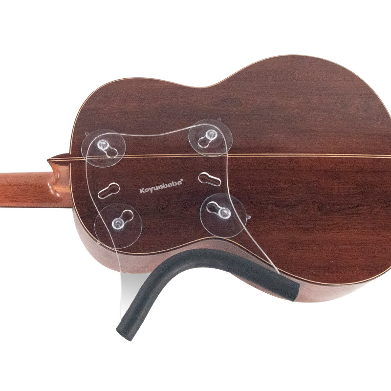 Kyong Baba guitarra trasera tableta de succión pequeño tamaño bandeja de piano guitarra clásica ukelele instrumento musical accesorios para niños