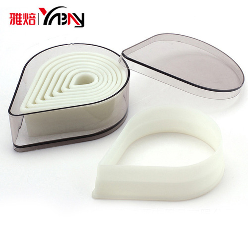 Yabei Baking Tools DIY Cookie Mold Fondant Press Mold Vegetable and Fruit Cutting Mold Nylon Cutting Mold Set Cake Mold