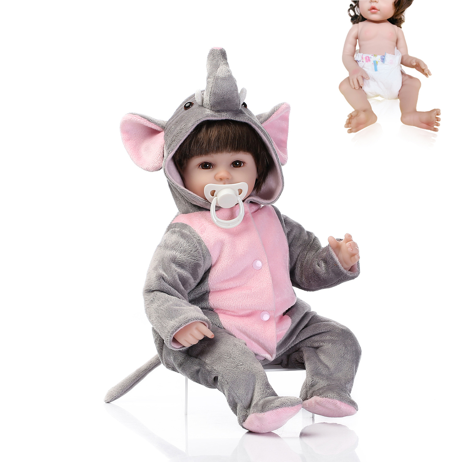 Nueva muñeca de baño de agua de silicona completa producto de nicho de suministro de comercio electrónico transfronterizo NPK