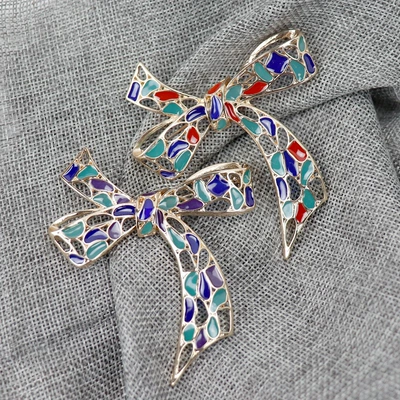 Elegant Bow Large Brooch – Yaxa sancaqları
