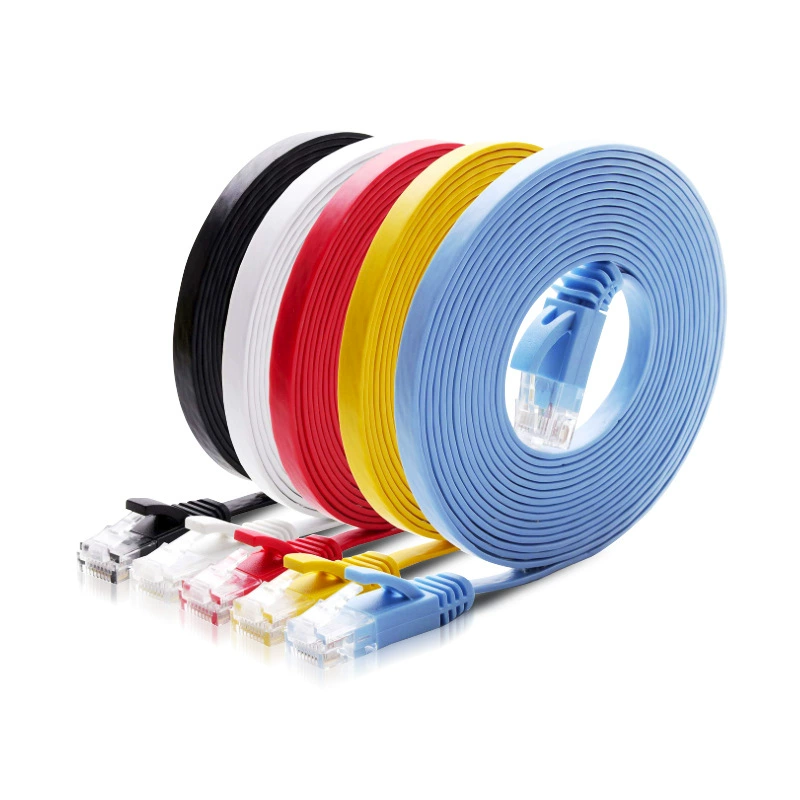 Оптовая закупка шести категорий CAT6 плетёный сетевой кабель кислород и медь, гигабитная компьютерная сетевая линия одна прямая медная 8 жил