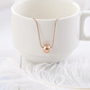 Fashionable universal chain for key bag , necklace stainless steel, Korean style, simple and elegant design