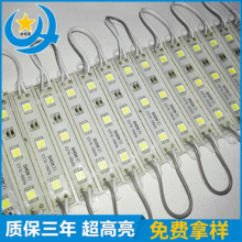 批发生产 LED三灯白光防水模组 LED5050广告模组可按需批发