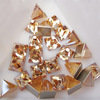 Genuine Swarovo 2419 square nail -shaped pyramid flat diamond & hot diamond Austrian imitation crystal accessories square drill