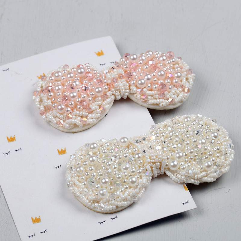 South Korea South Gate Spring and Summer New Handmade Bracelet Highlight Pearl Hairpin Birthday Dinner Fairy Children's Hair Accessories Women