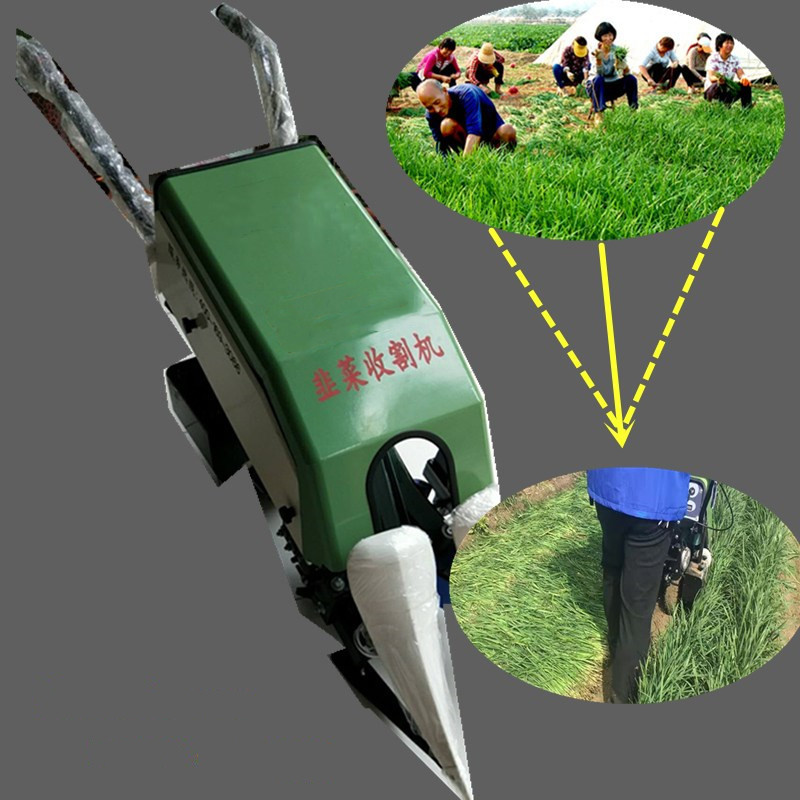 小型电动韭菜收割机手推式全自动韭菜收获机厂家现货青菜收割机