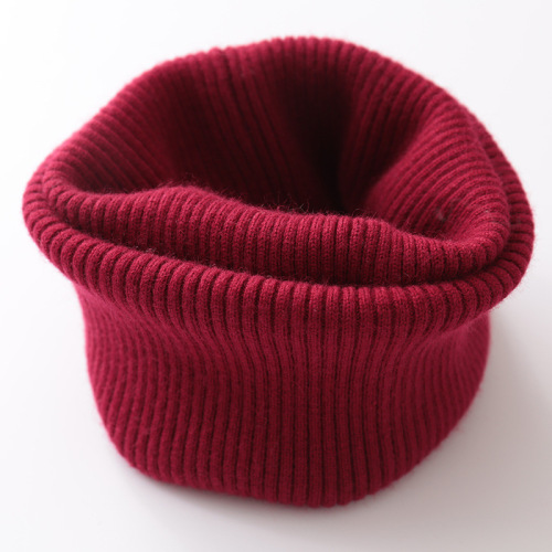 Autumn and winter cashmere neck sleeves for men and women cervical vertebra false collar thickened warm wool knitted neck protector scarf neck scarf pullover