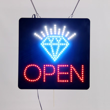 LEDƵƵָʾLED Diamonds Open Sign 40x40 cm