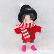 OB11娃娃衣服Molly body9 GSC粘土人适用多款围巾针织围脖 工厂批