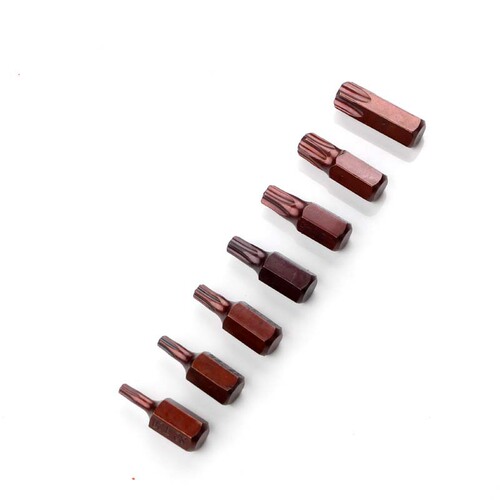 40-star batch iron box set with six splines, six-square twelve plum blossom sleeves, bit combination screwdriver S2 auto repair tools