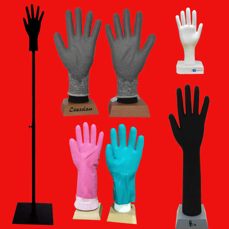 Soft hand mold gloves display props bracelet display model software modeling jewelry display rack manufacturers