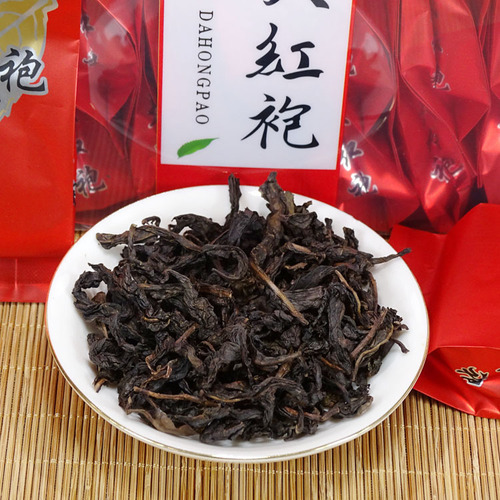 Fujian Bagged Da Hong Pao Tea in Box - Aromatic New Tea, High Mountain Oolong Tea, PC Boxed, 26 Bags per Box, 130g per Box