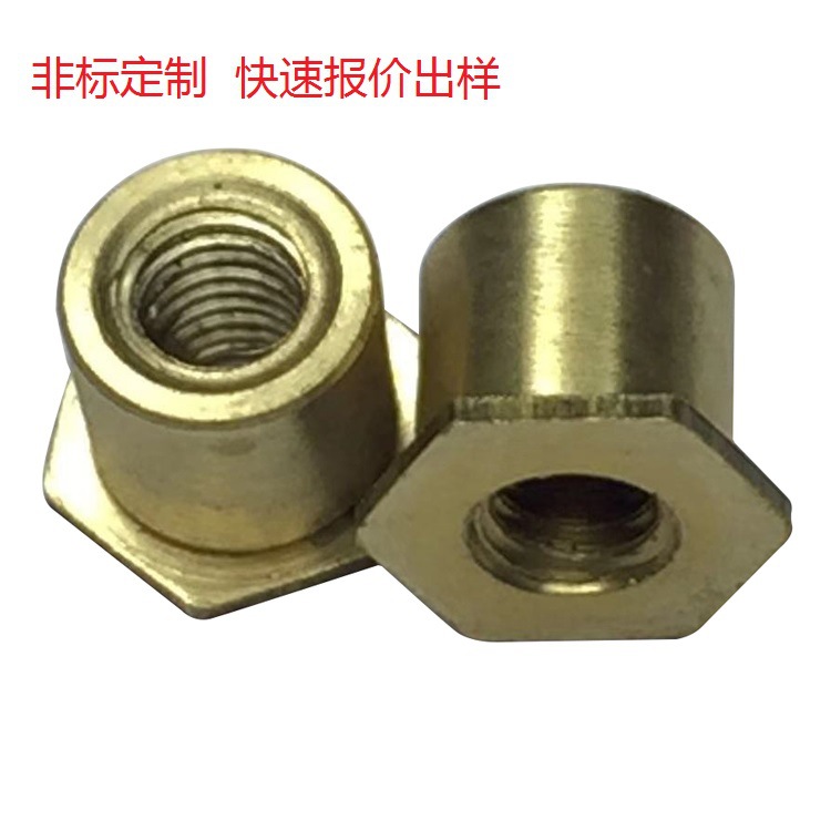 16949认证工厂非标快速报价材料铜铁铝不锈钢铜柱自动车床走芯机