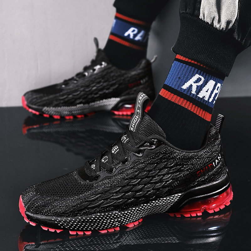 Herren Freizeitschuhe Sportschuhe Basketballschuhe Sneakers Stoff Synthetik Rutschfest Leicht zu reinigende Sneakers_voghion.com