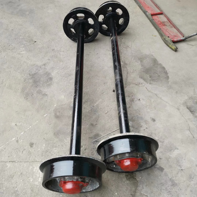 大量批发矿车轮对 矿车轨道轮 矿车加厚轮对