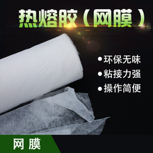 深圳供應 PA PES EVA熱熔膠網膜 白色熱熔膠膜布料塑膠熱壓粘合膠