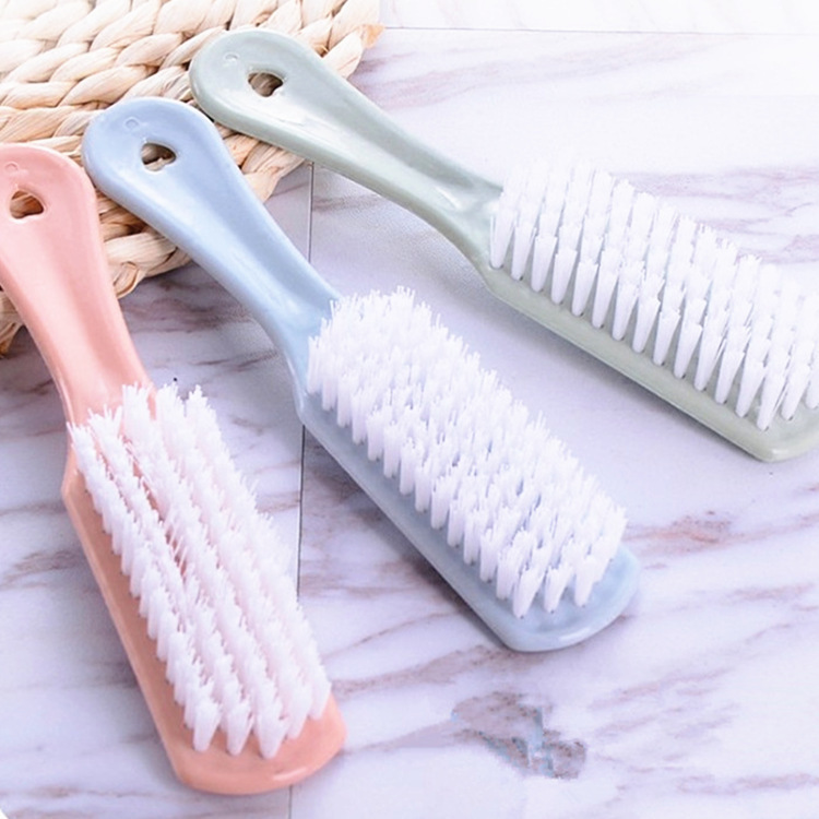 Nordic Style Plastic Small Brush Shoes Cleaning Brush Clothes Soft Wool Shoe Washing Brush Detergent Laundry Brush Cleaning Brush