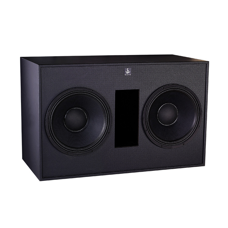 Cine Equipo de audio altavoz de frecuencia ultra baja estudio grande estudio de grabación Estudio Individual Doble subwoofer de 18 pulgadas