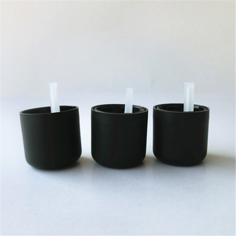 现货供应玻璃瓶盖  精油瓶盖  18牙黑色\白色儿童压旋防盗盖