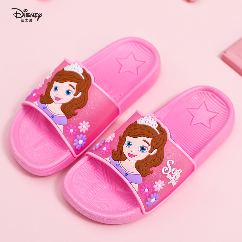 [30% de descuento en la compra] Disney Summer New Marvel Indoor Antideslizante Home Ice Snow Children's Zapatillas exteriores