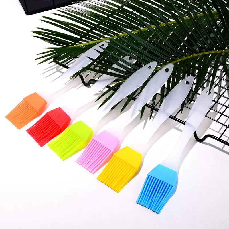 硅胶烧烤刷蛋糕奶油烧烤毛扫 小号油刷子 耐高温烘焙烧烤刷用具