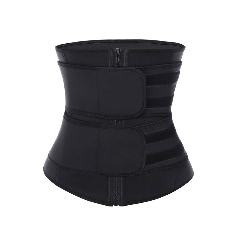 Cross-border Amazon source new women's neoprene corset women's double belt reinforced sports belly belt Cross-border Amazon source new women's neoprene corset women's double belt reinforced sports belly belt