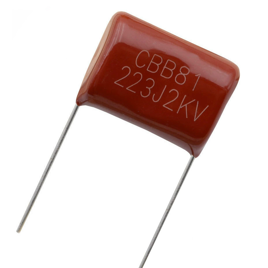 Конденсатор пленочный CBB81 0.02µF 203J1600В шаг P20 полипропиленовый высоковольтный разрядный конденсатор