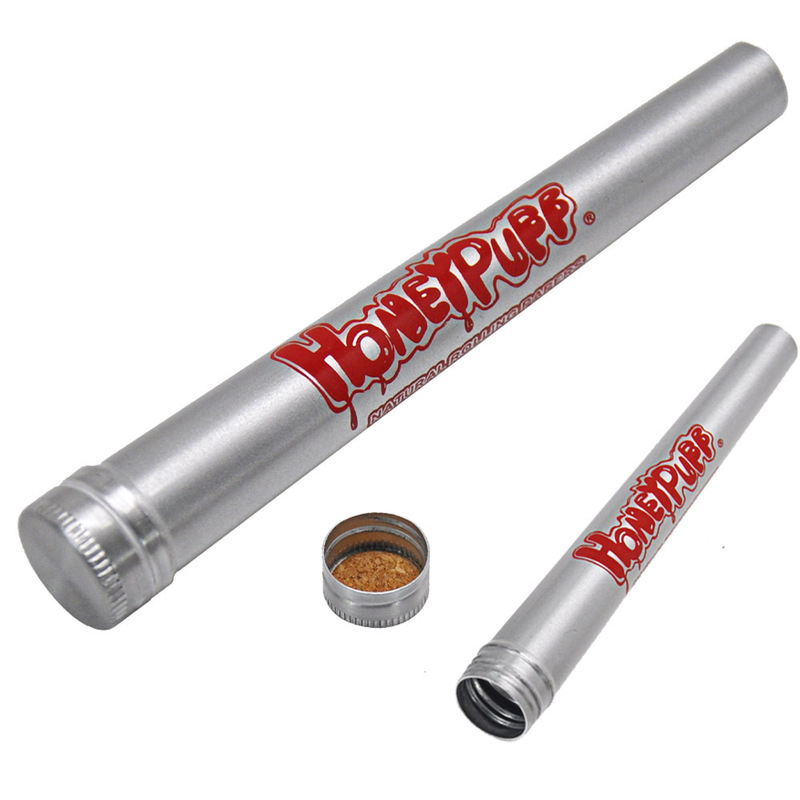Cross-border new pin Honeypuf direct double-size tapered horn tube roll paper sealed container Conical tube