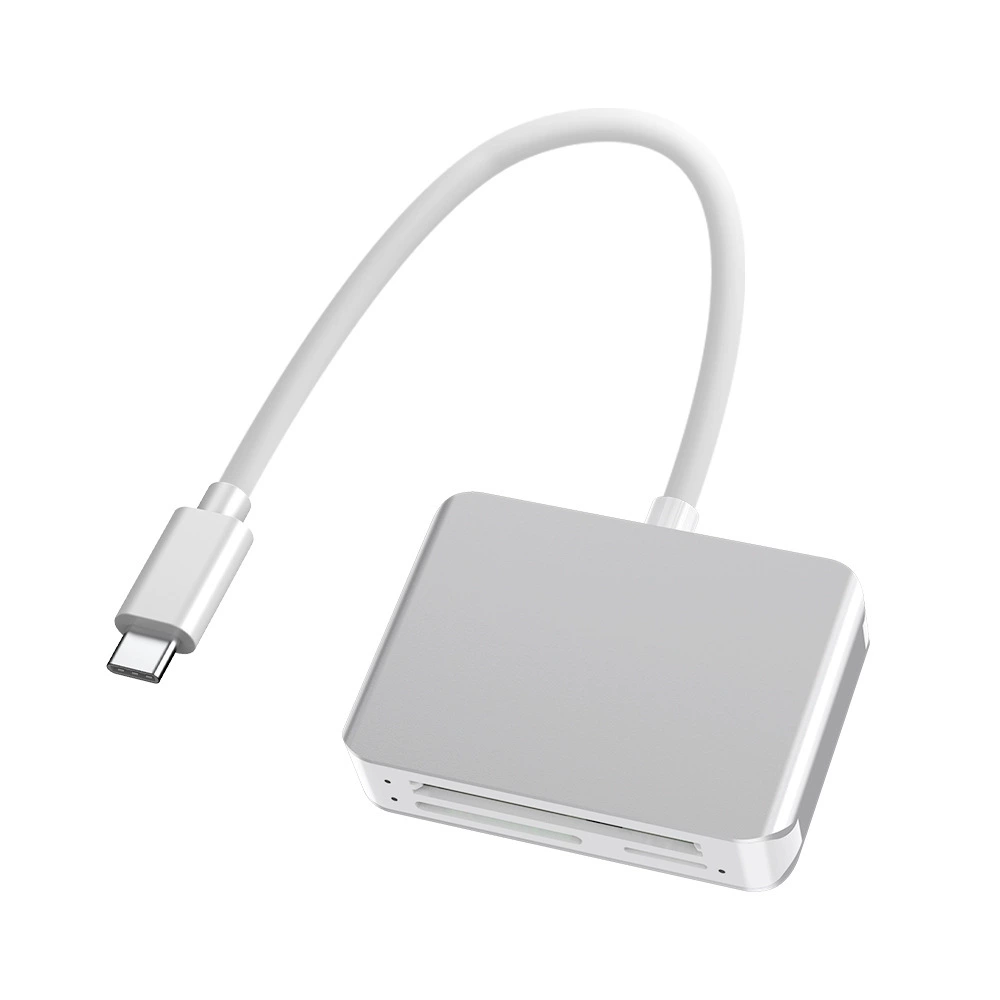 Заводской кастомный USB3.0 и Type-C пятифункциональный карт-ридер CF/SD/TF/M2/TF