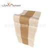 Rough anesthesia wedding party decorative American tablecloth jute color table flag Jute Table Runner