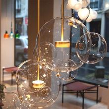 北欧灯具创意泡泡灯客厅餐厅设计师现代简约灯饰吧台楼梯工程吊灯