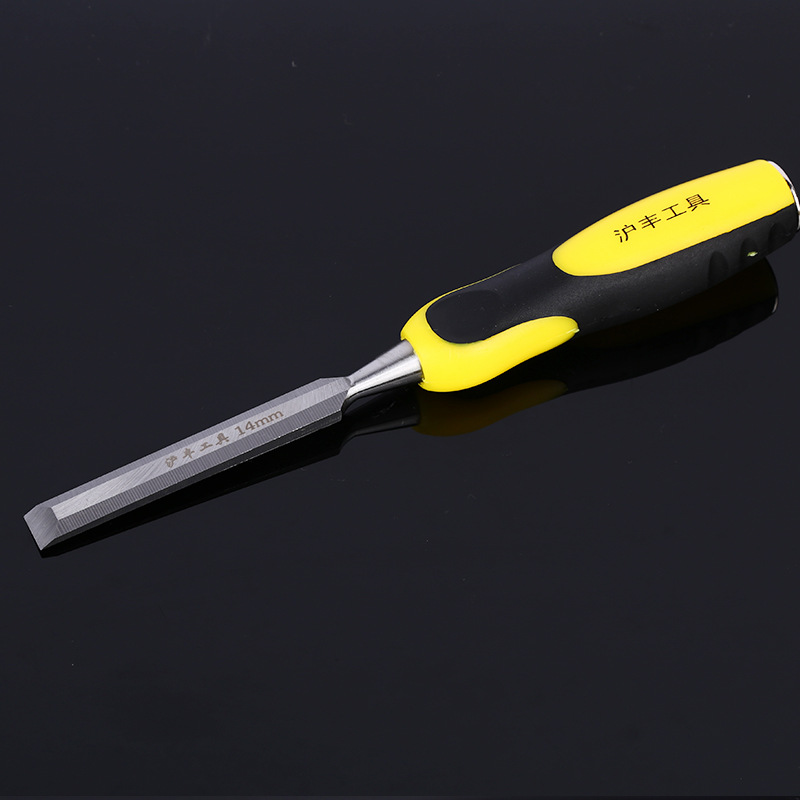 Mango de doble color para trabajar la madera de la fábrica de talla de madera al por mayor hollowing slot manual herramienta plana del distrito de Hedong talla el