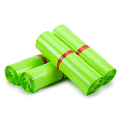 Chia new material green express bag with thick packaging bag, logistics waterproof packing bag, damage-resistant bag for wholesale