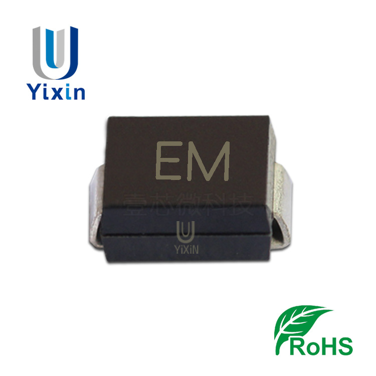 厂家直营 SMBJ150CA 丝印EM 600W DO-214AA双向瞬变抑制TVS二极管