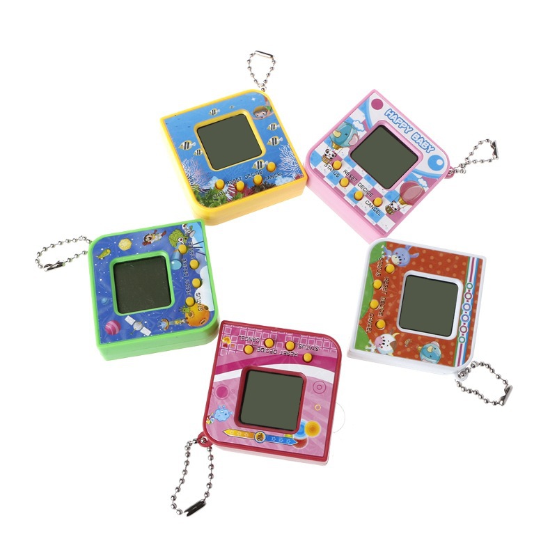 electronic square retro game console