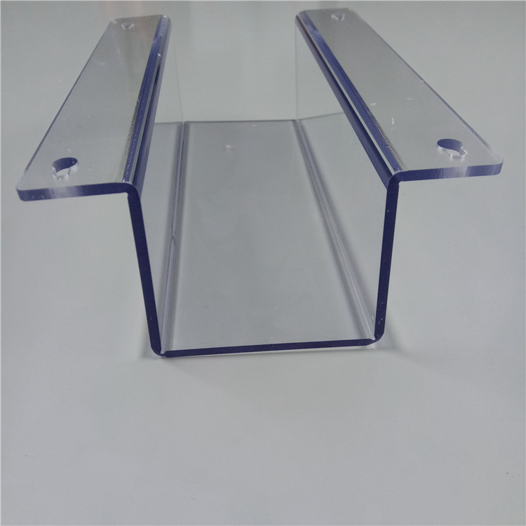 耐力板加工pc聚碳酸酯折弯粘结防护罩隔断箱阳光板透明耐力板