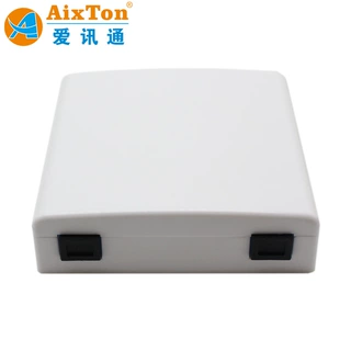 双口光纤桌面盒 86型 SC双口满配桌面盒