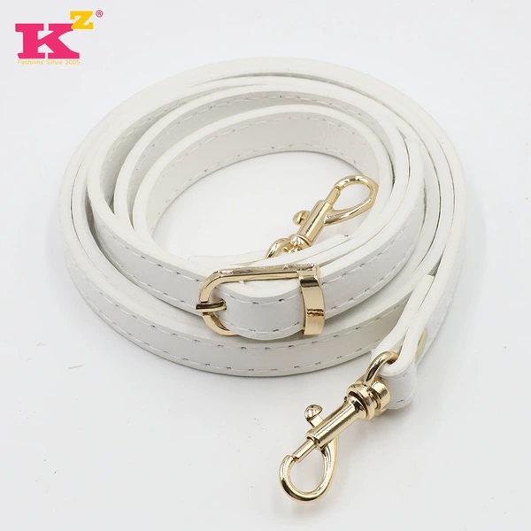White (gold buckle)