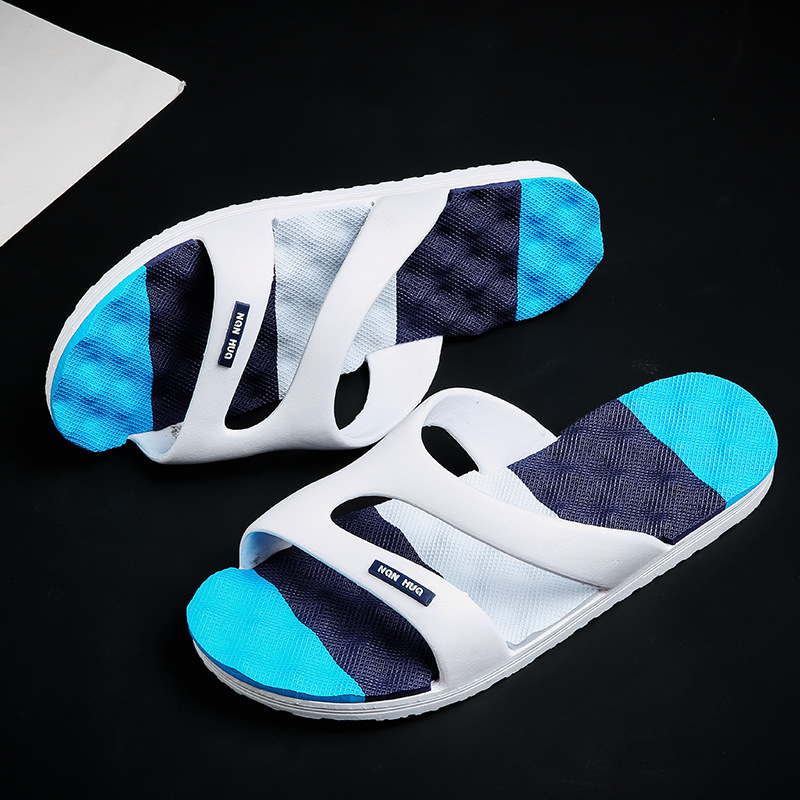 Beach Slippers for Men, Summer Outdoor Casual Non-Slip Soft Sole Slide Sandals, Same Style as on Instagram