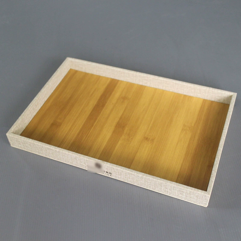 Набор кожаных товаров для отеля: поднос с текстурой дерева, кожаная коробка для туалетных принадлежностей, коробка для расходных материалов с возможностью нанесения логотипа