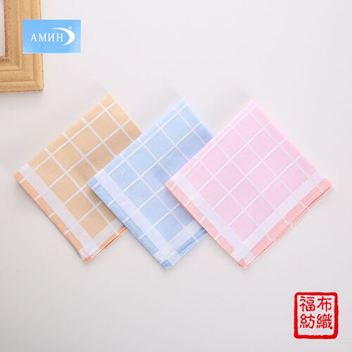 29cm pure cotton women's handkerchief all-cotton handkerchief towel comfortable cotton square scarf pocket towel handkerchief custom-made