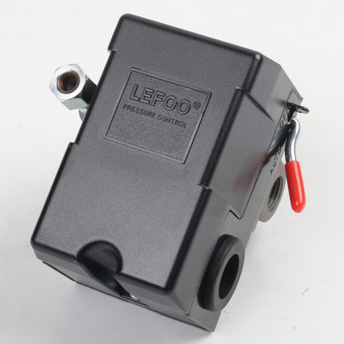 LEFOO air compressor pressure switch LF10 horizontal four-hole four-way air compressor pressure controller